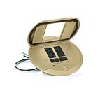 Leviton PT544-2B Couvre-plancher pour porte dans la porte Decora à 2 groupes