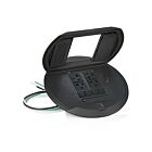 Leviton PT544-2E Couvre-plancher porte-dans-porte pré-câblé