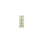Leviton RE640-2NS RENU® QUICKPORT™ 2-Port Insert with Phone/TV Connectors Interrupteur
