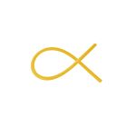 Leviton S50RT-2M Tube rond de chemin de roulement en fibre 2x78