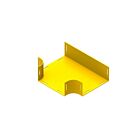 Leviton S8HTE-TEE Té horizontal de chemin de roulement en fibre 4x8