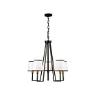 Lustre Artcraft Coco SC13345BK 300W 5-lumières Or, noir