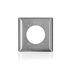 Leviton SL701 Plaque murale standard 2,465" Op 2 gangs C-Series 430 en acier inoxydable
