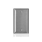 Leviton SSJ13-C40 Blanc de taille moyenne, 1 groupe, en acier inoxydable