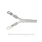 Leviton L8003-100 Connecteur de poignéeAnti-traction .52.73 à tissage simple fermé