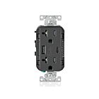 Leviton T5833-E Type de prise duplex à combinaison Eb, chargeur Usbpt à C.A. 20A125V 