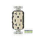 Leviton T5835-I Chargeur USB Cc à prise inviolable 20A 