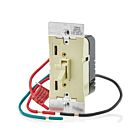 Leviton TSM10-1LI Variateur à glissière 1000W ivoire