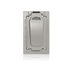 Leviton WM1VF-GY Couverture verticale résistante aux intempéries Fs