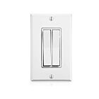 Leviton WSS0S-D9W Double interrupteur à bascule blanc