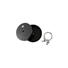 AALED AA-ASTP-SuspensionKit-BK Black Bande architecturale Connecteur en L