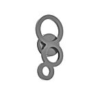 Lanterne murale d'extérieur LED Access Lighting 360 20059LEDDMG-SAT 12W satin