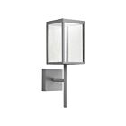 Lanterne murale d'extérieur LED à double tension Access Lighting Reveal 20081LED-SG-SDG 13W gris satiné