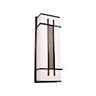 Lanterne murale d'extérieur LED Access Lighting Tuxedo 20100LEDDMG-BRZ-ACR 25W bronze