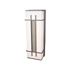 Lanterne murale d'extérieur LED Access Lighting Tuxedo 20100LEDDMG-SAT-ACR 25W satin