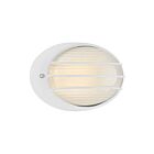 Luminaire d'extérieur à cloison LED Access Lighting Cabo 20280LEDDMG-WH-OPL 9W blanc