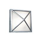 Lanterne murale d'extérieur LED Access Lighting Oden 20330LEDDMGLP-SAT-FST 10W satin