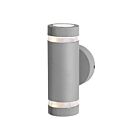 Lanterne murale d'extérieur LED bi-directionnelle Access Lighting Sunset 20385LEDMGLP-SAT-CLR 7W satin