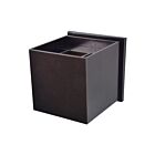 Lanterne murale d'extérieur LED bi-directionnelle Access Lighting Square 20399LEDMG-BRZ 3W bronze