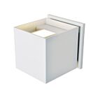 Lanterne murale d'extérieur LED bi-directionnelle Access Lighting Square 20399LEDMG-WH 3W blanc