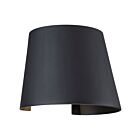 Lanterne murale d'extérieur LED bi-directionnelle Access Lighting Cone 20399LEDMGCNE-BL 3W noir