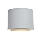 Lanterne murale d'extérieur LED bi-directionnelle Access Lighting Curve 20399LEDMGRND-WH 3W blanc