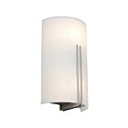 Applique murale Access Lighting Prong 20446-BS-WHT 120W 2 Lumières acier brossé
