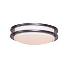 Plafonnier LED de 12" Access Lighting Solero 20464LEDD-BRZ-ACR 15W bronze 1 lumière