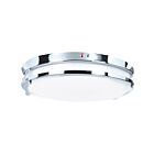 Plafonnier LED de 12" Access Lighting Solero 20464LEDEM-CH-ACR 15W chrome 1 lumière
