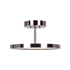 Plafonnier semi-encastré LED Access Lighting Sphere 20494LEDD-BS-ACR 28W acier brossé