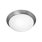 Plafonnier de 15" Access Lighting Cobalt 20626-BS-OPL 150W acier brossé 2 lumières