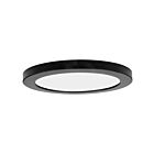 Plafonnier LED de 7" Access Lighting ModPlus 20830LEDDCS-BL-ACR 12W noir 1 lumière