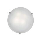 Plafonnier Access Lighting Mona 23020GU-BS-WH 13W acier brossé