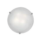Plafonnier LED dimmable Access Lighting Mona 23020LEDD-BS-WH 17W acier brossé