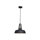 Suspendu Access Lighting Nostalgia 23777-MBL-MGL 60W noir mat