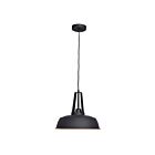 Suspendu à corde Access Lighting Nostalgia 23777LEDDLP-MBL-MGL 60W Noir mat