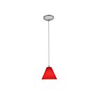 Suspendu LED Access Lighting Martini 28004-3C-BS-RED 10W acier brossé