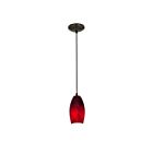 Suspendu à corde Access Lighting Merlot 28011-1C-ORB-RUSKY 100W Bronze huilé