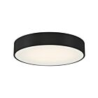 Access Lighting 49961LEDDLP-BL-ACR Como 3-Lumières 27W Noir Plafonnier encastré