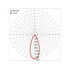 Access Lighting 50011LEDD-BL-CLR-120V 11W Noir LED Projecteur