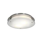 Plafonnier LED Access Lighting Vision Round 50038LEDD-BS-FST 30W acier brossé