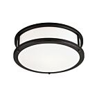 Plafonnier LED Access Lighting Conga 50079LEDDLP-MBL-OPL 10W Noir mat