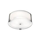 Plafonnier Access Lighting Tara 50120-BS-OPL 60W acier brossé
