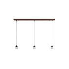 Suspendu à barre LED Access Lighting Trinity 52023LEDDFCLP-ORB 30W 3 Lumières bronze huilé