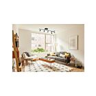 Éclairage sur rail ajustable LED Access Lighting Viper 52042LEDDLP-BL 27.5W 5 Lumières noir