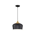 Suspendu Access Lighting Blend 52057-BL-WGN 60W noir