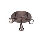 Plafonnier ajustable Access Lighting Mirage 52221-BRZ 150W 3 Lumières bronze