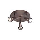 Plafonnier LED ajustable Access Lighting Mirage 52221LEDDLP-BRZ 15.9W 3 Lumières bronze