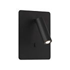 Lampe de lecture LED Access Lighting Villa 62087LED-MBL 4W Noir mat