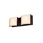 Luminaire de vanité Access Lighting Nitro2 62292LEDD-BRZ-OPL 18W 2 Lumières bronze